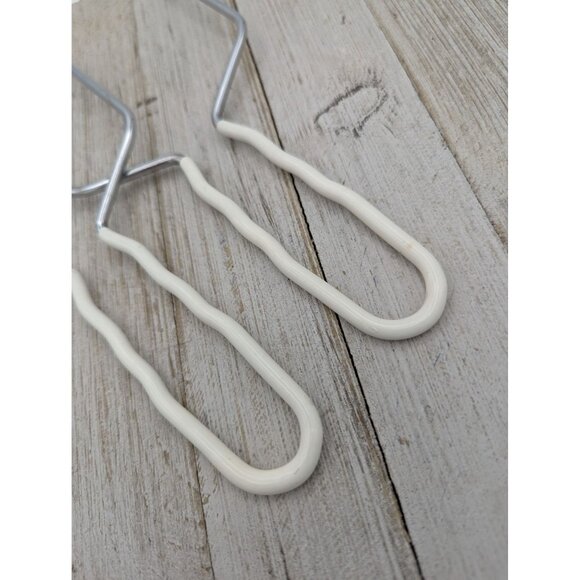 Turkey & Roast Lifter Fork Set of 2 Nylon Coated Handles - Picture 5 of 6